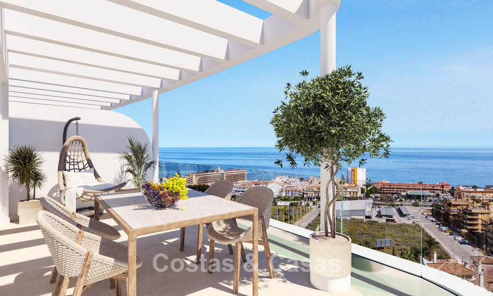 New high-end apartments in luxury resort for sale with Mediterranean views in Mijas Costa 783552