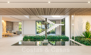 Plot + project for a luxury villa with futuristic design and breathtaking sea views for sale in El Madroñal, Benahavis - Marbella 62414 