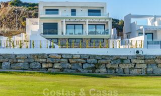 New development of modern luxury villas for sale, frontline golf with sea views in Mijas, Costa del Sol 62443 