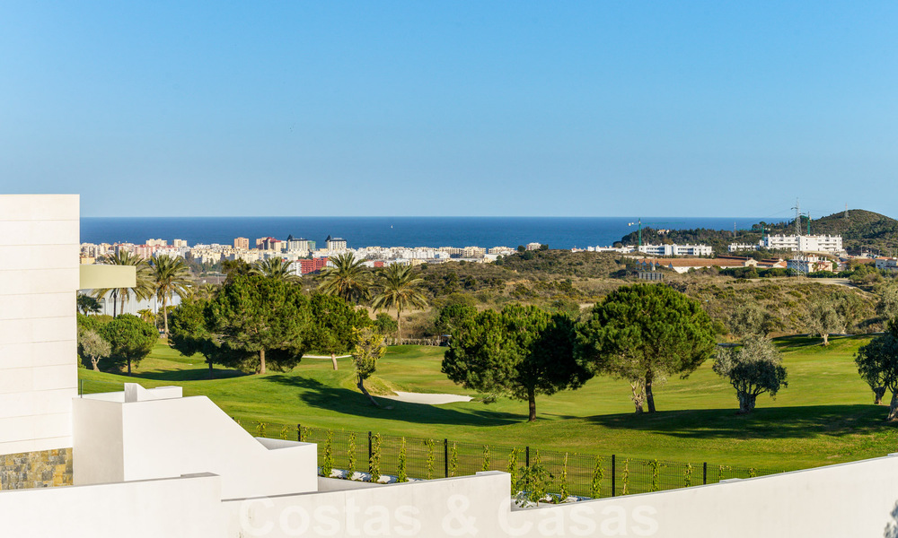 New development of modern luxury villas for sale, frontline golf with sea views in Mijas, Costa del Sol 62445