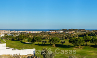 New development of modern luxury villas for sale, frontline golf with sea views in Mijas, Costa del Sol 62446 