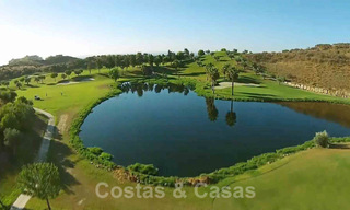 New development of modern luxury villas for sale, frontline golf with sea views in Mijas, Costa del Sol 62484 