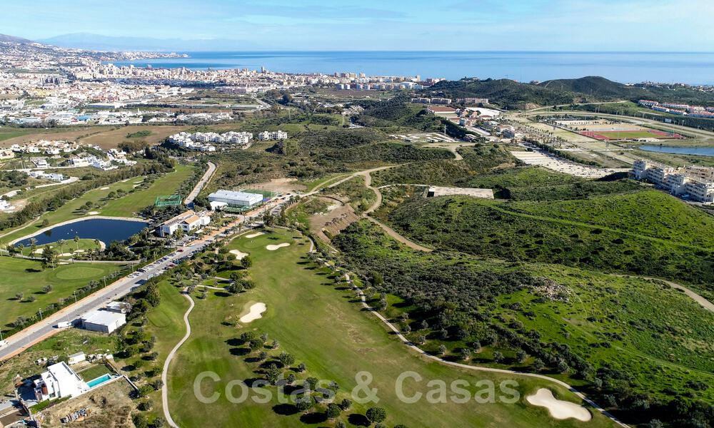 New development of modern luxury villas for sale, frontline golf with sea views in Mijas, Costa del Sol 62487