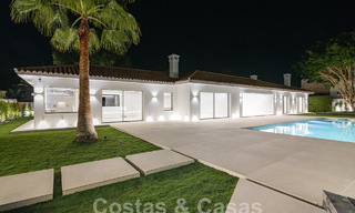 New single-storey modern Mediterranean villa for sale, frontline golf, close to San Pedro - Marbella 62528 