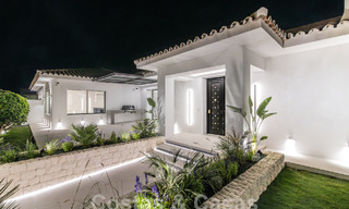 New single-storey modern Mediterranean villa for sale, frontline golf, close to San Pedro - Marbella 62530 