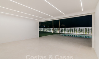 New single-storey modern Mediterranean villa for sale, frontline golf, close to San Pedro - Marbella 62533 