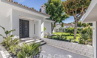 New single-storey modern Mediterranean villa for sale, frontline golf, close to San Pedro - Marbella 62537 