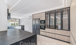 New single-storey modern Mediterranean villa for sale, frontline golf, close to San Pedro - Marbella 62547 