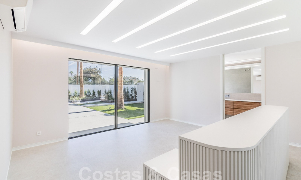 New single-storey modern Mediterranean villa for sale, frontline golf, close to San Pedro - Marbella 62549