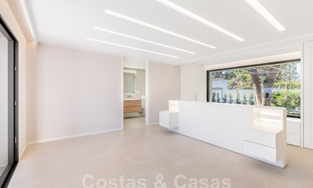 New single-storey modern Mediterranean villa for sale, frontline golf, close to San Pedro - Marbella 62550