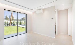 New single-storey modern Mediterranean villa for sale, frontline golf, close to San Pedro - Marbella 62552 