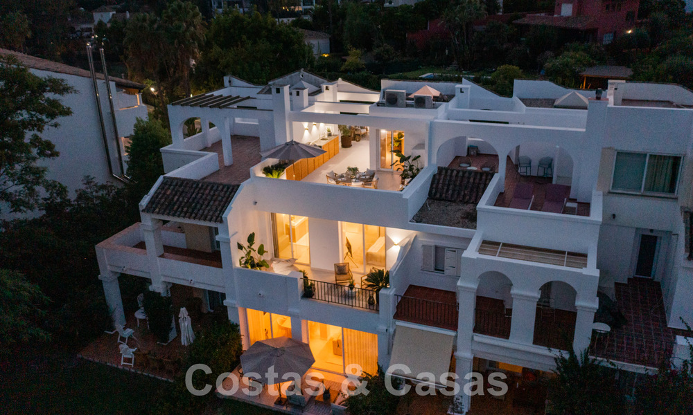 Stylishly renovated townhouse for sale, adjacent to the golf course of La Quinta in Benahavis - Marbella 62828