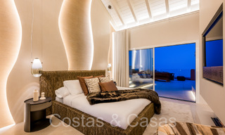 Quality renovated, huge penthouse for sale in frontline beach complex east of Marbella centre 70664 