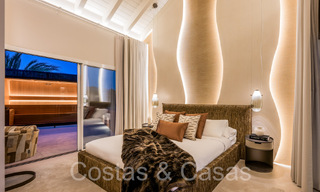 Quality renovated, huge penthouse for sale in frontline beach complex east of Marbella centre 70676 