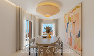 Quality renovated, huge penthouse for sale in frontline beach complex east of Marbella centre 70687 