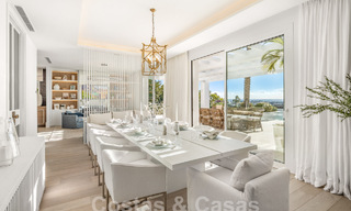 Sophisticated luxury villa with panoramic sea views for sale in Nueva Andalucia, Marbella 62776 