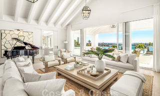 Sophisticated luxury villa with panoramic sea views for sale in Nueva Andalucia, Marbella 62779 