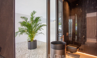 Turnkey luxury villas for sale in a new innovative complex consisting of 12 sophisticated villas with sea views, on Marbella's Golden Mile 62671 