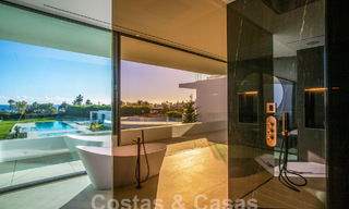 Turnkey luxury villas for sale in a new innovative complex consisting of 12 sophisticated villas with sea views, on Marbella's Golden Mile 62683 