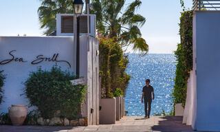Turnkey luxury villas for sale in a new innovative complex consisting of 12 sophisticated villas with sea views, on Marbella's Golden Mile 62712 