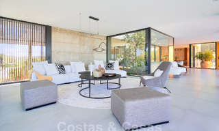 Designer villa with cutting-edge architecture for sale located in a green area of Sotogrande, Costa del Sol 62856 
