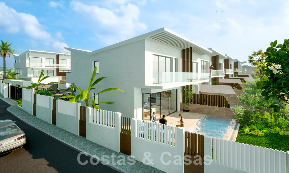New contemporary luxury houses for sale in Mijas golf valley, Costa del Sol 63028