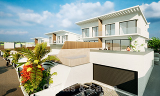 New contemporary luxury houses for sale in Mijas golf valley, Costa del Sol 63030 