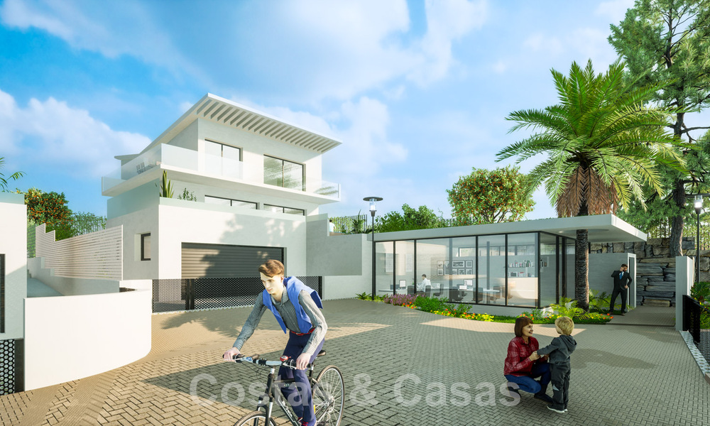 New contemporary luxury houses for sale in Mijas golf valley, Costa del Sol 63038