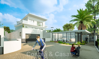 New contemporary luxury houses for sale in Mijas golf valley, Costa del Sol 63038 