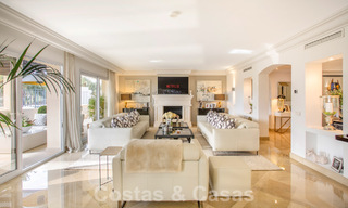 Spacious, luxury 4-bedroom penthouse for sale in frontline golf complex in Nueva Andalucia, Marbella 63061 