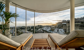 First-class, modern apartment for sale, with sea, golf and mountain views in Benahavis - Marbella 63125 