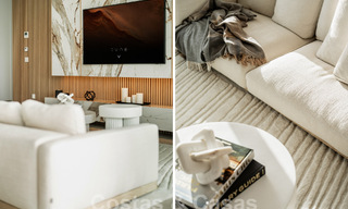 First-class, modern apartment for sale, with sea, golf and mountain views in Benahavis - Marbella 63133 