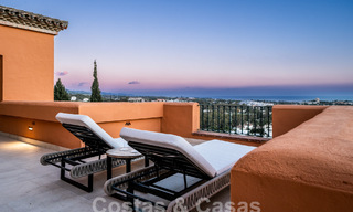 Luxury apartment for sale with a modern interior in a luxury complex in Nueva Andalucia's golf valley, Marbella 63269 