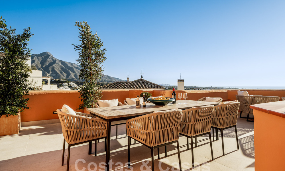 Luxury apartment for sale with a modern interior in a luxury complex in Nueva Andalucia's golf valley, Marbella 63272