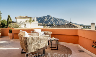 Luxury apartment for sale with a modern interior in a luxury complex in Nueva Andalucia's golf valley, Marbella 63273 