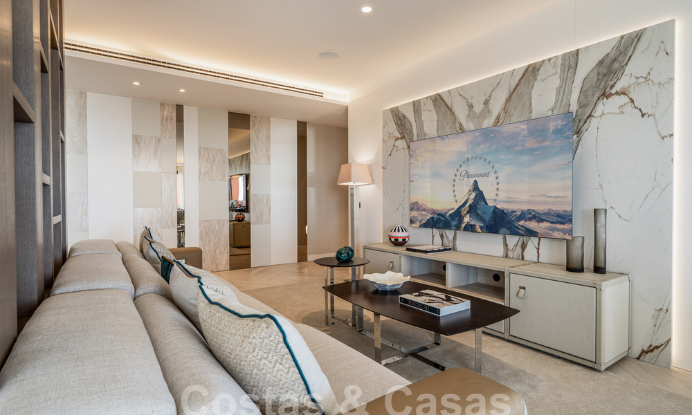 Luxury apartment for sale with a modern interior in a luxury complex in Nueva Andalucia's golf valley, Marbella 63281