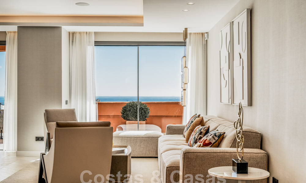 Luxury apartment for sale with a modern interior in a luxury complex in Nueva Andalucia's golf valley, Marbella 63294