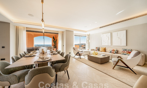 Luxury apartment for sale with a modern interior in a luxury complex in Nueva Andalucia's golf valley, Marbella 63386