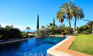 Andalusian luxury villa for sale in the exclusive residential area of Sierra Blanca on Marbella's Golden Mile 63112 