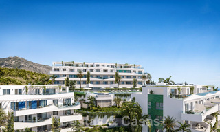 New, innovative apartments for sale with panoramic sea views in Mijas, Costa del Sol 63078 