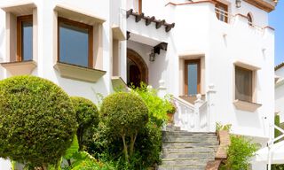 Mediterranean luxury villa with sea views for sale in golf surroundings near Estepona centre 63338 