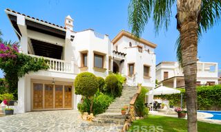 Mediterranean luxury villa with sea views for sale in golf surroundings near Estepona centre 63372 