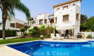 Mediterranean luxury villa with sea views for sale in golf surroundings near Estepona centre 63385 