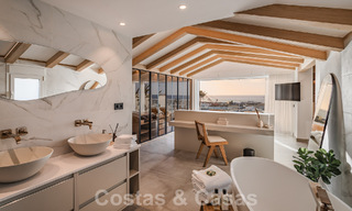 Modern refurbished penthouse for sale, front line in Puerto Banus' iconic marina, Marbella 63441 