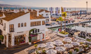 Modern refurbished penthouse for sale, front line in Puerto Banus' iconic marina, Marbella 63448 