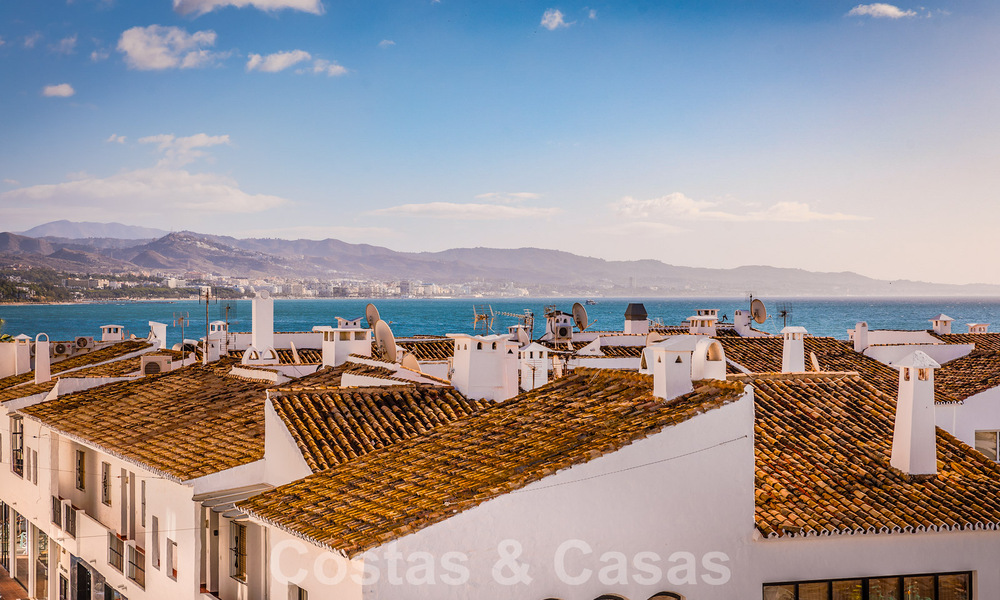 Modern refurbished penthouse for sale, front line in Puerto Banus' iconic marina, Marbella 63449