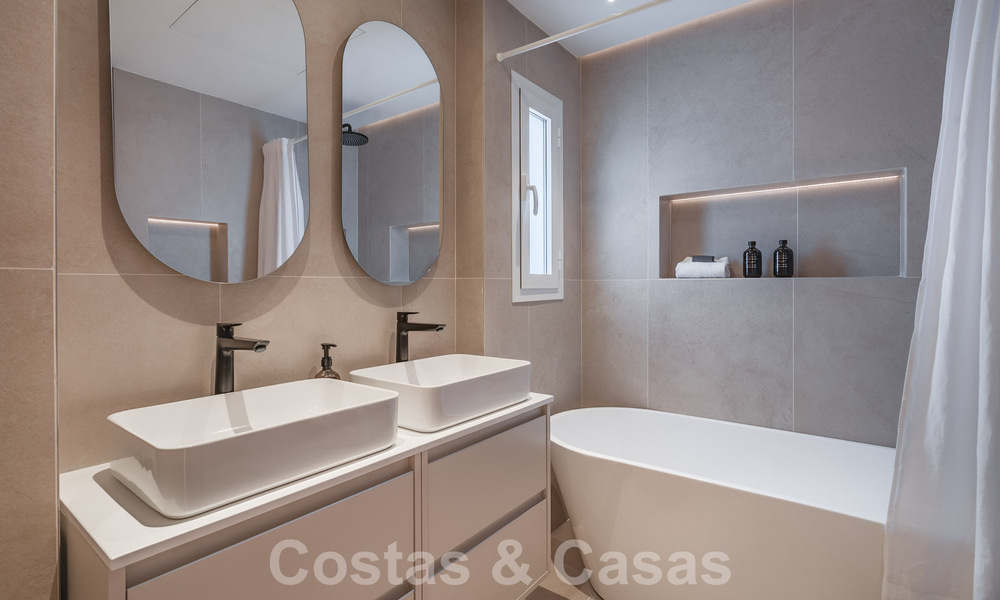 Modern refurbished penthouse for sale, front line in Puerto Banus' iconic marina, Marbella 63459