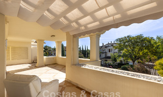 Spacious, luxury apartment, situated in an exclusive gated community on the golf course for sale in Nueva Andalucia, Marbella 63243 