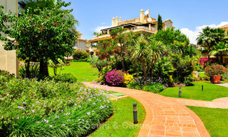 Spacious, luxury apartment, situated in an exclusive gated community on the golf course for sale in Nueva Andalucia, Marbella 63250 