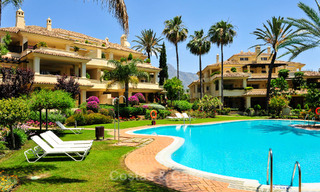 Spacious, luxury apartment, situated in an exclusive gated community on the golf course for sale in Nueva Andalucia, Marbella 63258 